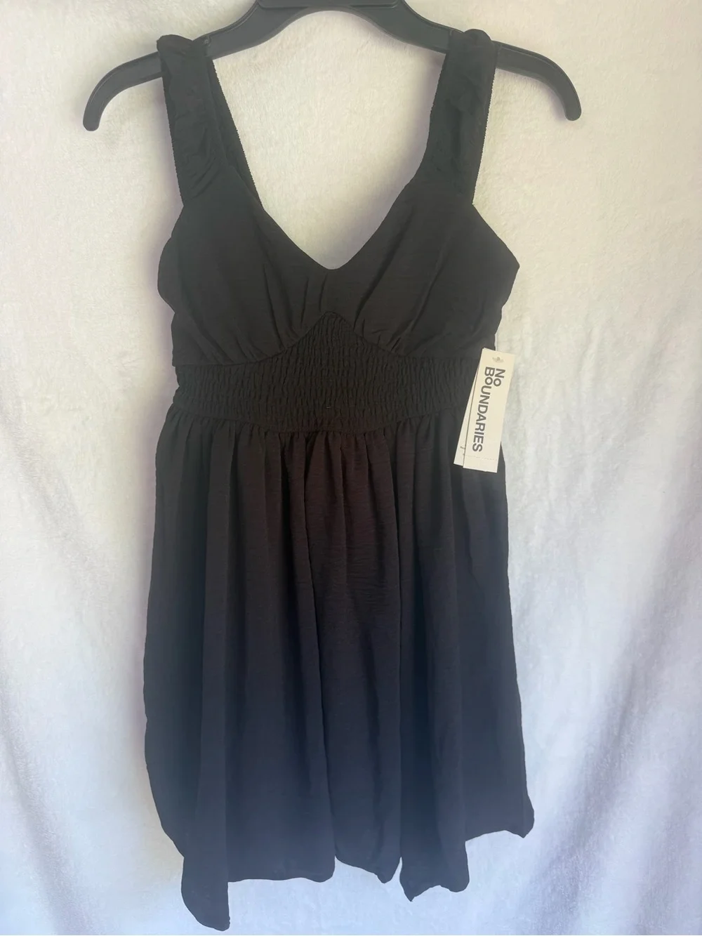 no boundaries black dress Women's No Boundaries Black Slip On Summer Dress Size Small (3-5)